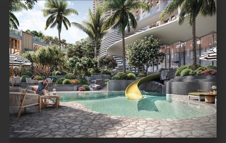 Swimming Pool, whiteland-urban-resort 4 Bedroom 3750 Sq.Ft. Apartment In Sector 103 Gurgaon 9793025