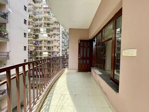 Balcony in 3 BHK Builder Floor at Dhakoli – for Rent