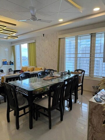 Dining area in 4 BHK Apartment at Pharande Puneville, Punawale – for Sale