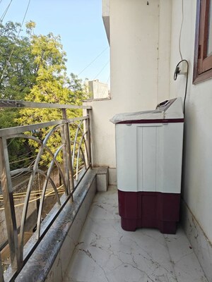 Balcony in 2 BHK Builder Floor at Saket – for Rent