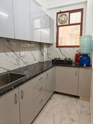 Kitchen in 2 BHK Builder Floor at Saket – for Rent