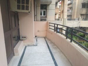 Balcony in 4 BHK Apartment at Vastu Apartments, Ghata – for Rent