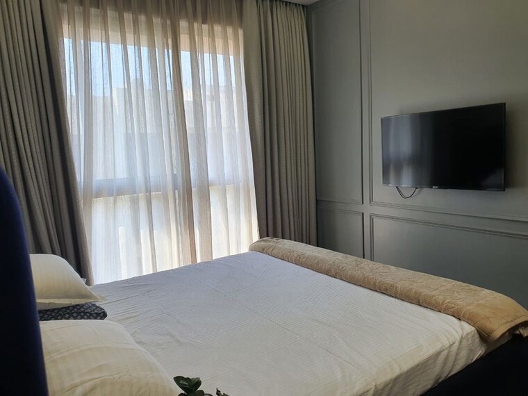 Bedroom, lodha-sterling 3 Bedroom 1500 Sq.Ft. Apartment In Kolshet Road Thane 9794807