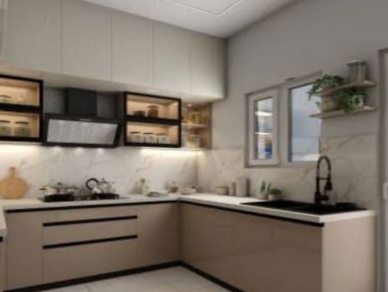 Kitchen, khanpur 3 Bedroom 1810 Sq.Ft. Builder Floor In Khanpur Delhi 9794888