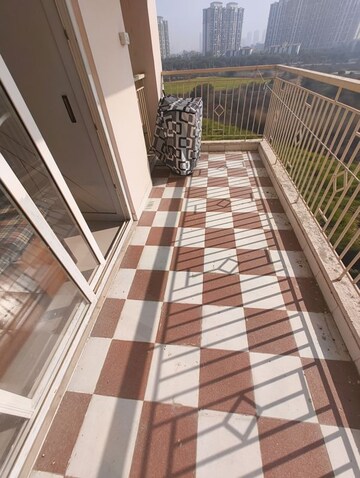 Balcony in 1 BHK Apartment at Shree Vardhman Green Court, Sector 90 – for Rent