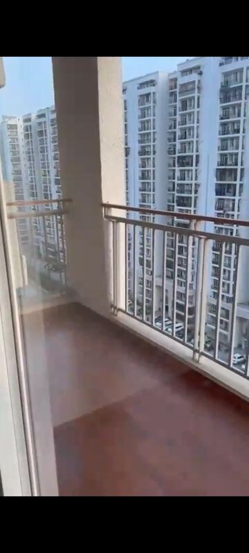 Balcony in 3 BHK Apartment at Rishita Manhattan, Gomti Nagar – for Rent