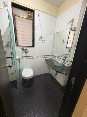 Bathroom in 1 BHK Apartment at Dudhawala Proxima Residences, Andheri East – for Sale