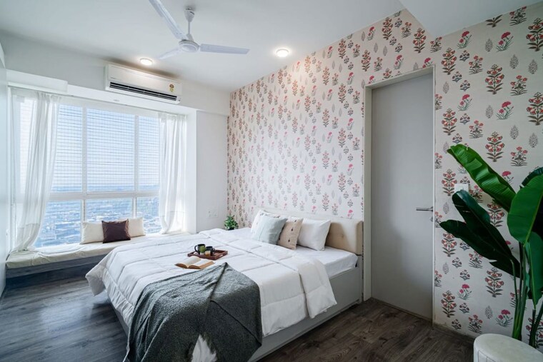 Bedroom, nahar-barberry-bryony 3 Bedroom 2350 Sq.Ft. Apartment In Chandivali Mumbai 9794925