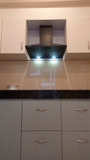 Kitchen in 3 BHK Apartment at Omaxe Waterscapes, Gomti Nagar – for Rent