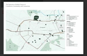 4 BHK Apartment – Map Location View at Whiteland Urban Resort, Sector 103 - for Sale