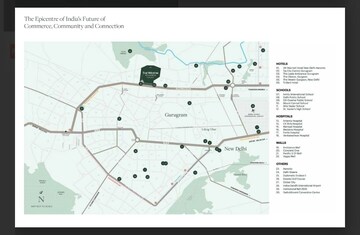 4 BHK Apartment – Map Location View at Whiteland Urban Resort, Sector 103 - for Sale