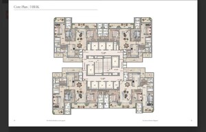 Floor Plan in 4 BHK Apartment at Whiteland Urban Resort, Sector 103 – for Sale