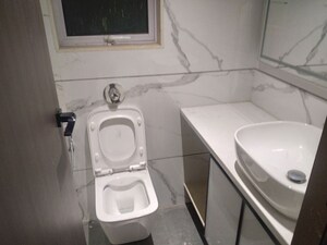 Bathroom in 2.5 BHK Apartment at Sangam The Luxor, Goregaon West – for Rent