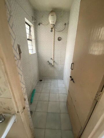 Bathroom in 1 BHK Apartment at Ganeshnagar CHS, Kothrud – for Rent