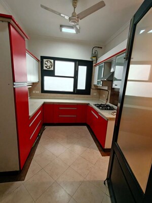 Kitchen in 2 BHK Builder Floor at Vasant Vihar – for Rent