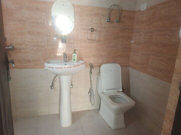 Bathroom in 2 BHK Apartment at Newtech La Palacia, Tech Zone 4 Greater Noida – for Rent