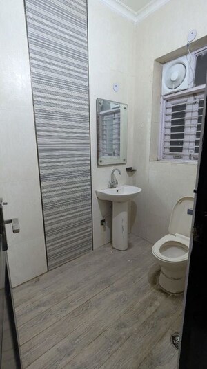 Bathroom in 4 BHK Builder Floor at Sector 21d – for Rent