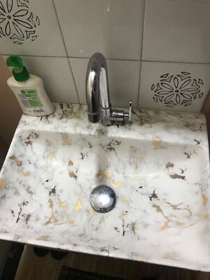 Bathroom in 1 BHK Apartment at Krishna Vihar Karve Nagar, Karve Nagar – for Rent