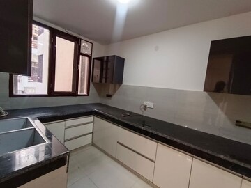 Kitchen in 3 BHK Builder Floor at RWA Residential Society Sector 46, Sector 46 – for Rent