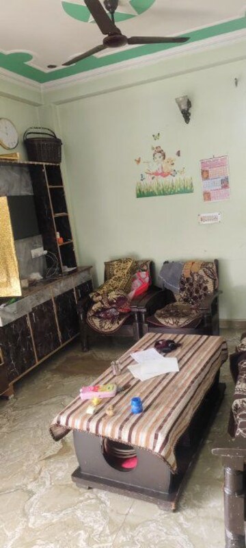 Living Room in 2 BHK Builder Floor at Surya Enclave Ghaziabad, Bulandshahr Road Industrial Area – for Sale