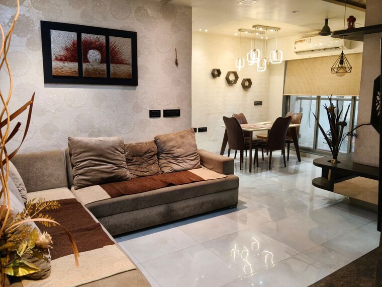 Living Room, spenta-palazzio 3 Bedroom 1019 Sq.Ft. Apartment In Sakinaka Mumbai 9795157