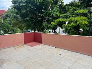 Balcony in 3 BHK Apartment at Varun Enclave, Sector 28 – for Rent