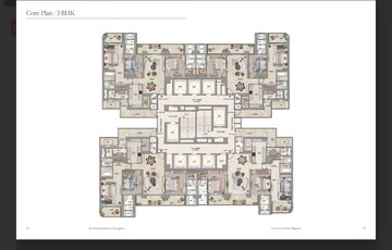 Floor Plan in 3 BHK Apartment at Whiteland Urban Resort, Sector 103 – for Sale