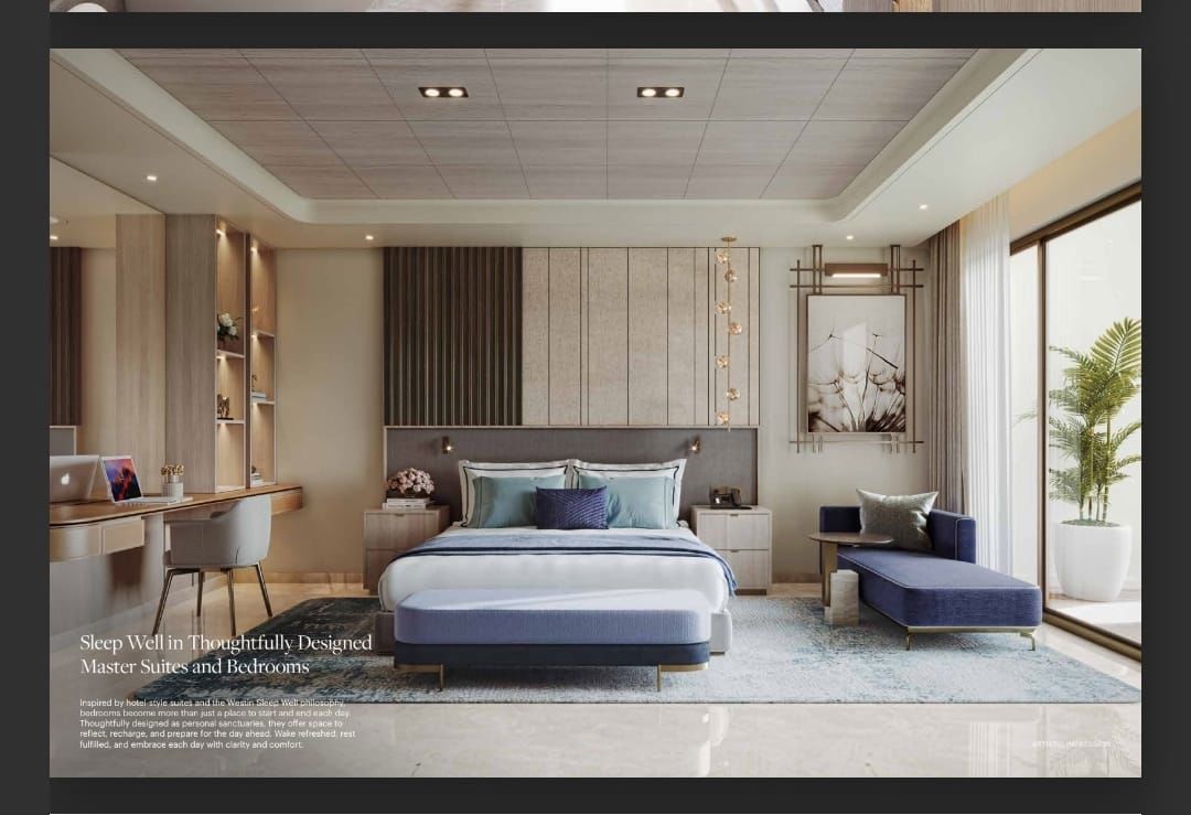 3 BHK + Servant Room Apartment For Sale in Whiteland Urban Resort