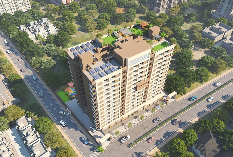 Exterior View, apex-vedantaa 2 Bedroom 735 Sq.Ft. Apartment In Moshi Pune 9795202