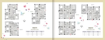 Floor Plan in 3 BHK Apartment at Devidanga – for Sale