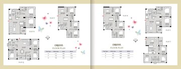 Floor Plan in 3 BHK Apartment at Devidanga – for Sale