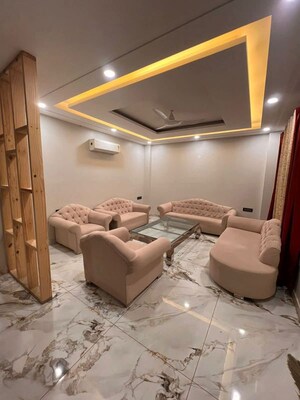 Living Room in 4 BHK Apartment at Saket – for Rent