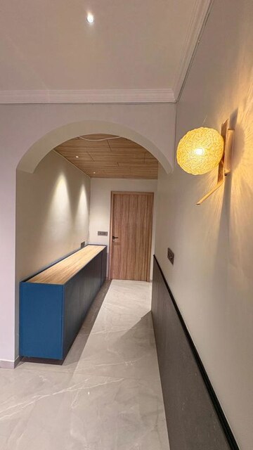 Building Lobby in 3 BHK Apartment at Ansal Celebrity Meadows, Sushant Golf City – for Rent