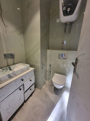 Bathroom in 4 BHK Builder Floor at Uday Arden 45, Sector 45 – for Sale