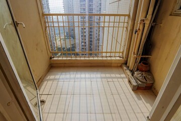 Balcony in 2 BHK Apartment at Ajnara Homes, Sector 16b Greater Noida – for Rent