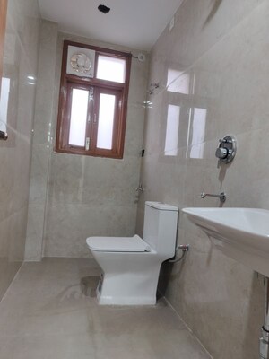 Bathroom in 3 BHK Apartment at Vasant Kunj – for Rent