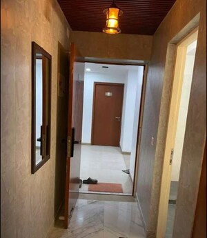 Building Lobby in 1 RK Apartment at Vibhuti Khand – for Rent