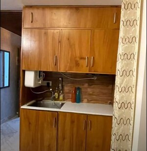 Kitchen in 1 RK Apartment at Vibhuti Khand – for Rent