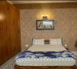 Bedroom in 1 RK Apartment at Vibhuti Khand – for Rent