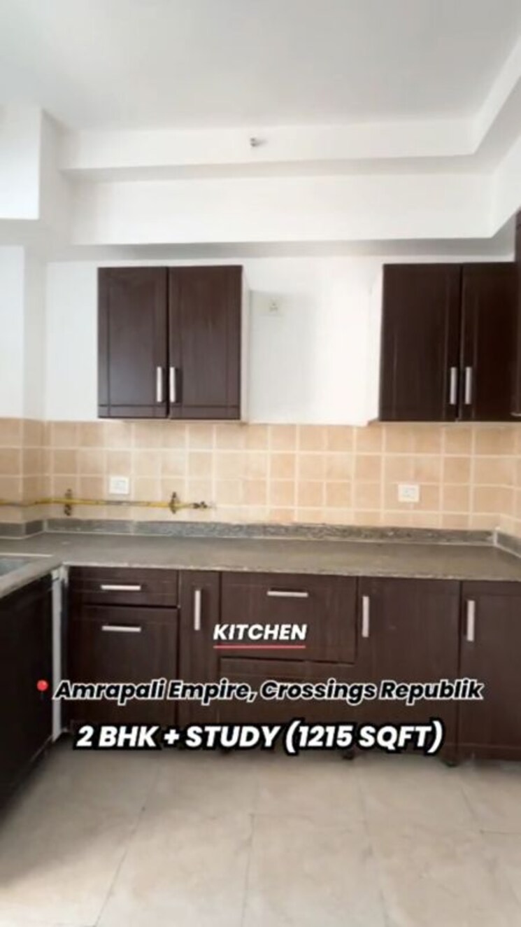 Kitchen, amrapali-empire 2.5 Bedroom 1215 Sq.Ft. Apartment In Sain Vihar Ghaziabad 9795343