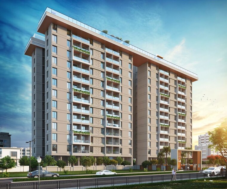 Exterior View, yashodha-skyrise 2 Bedroom 740 Sq.Ft. Apartment In Wagholi Pune 9795354