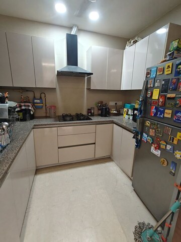 Kitchen in 3 BHK Builder Floor at East Of Kailash – for Sale