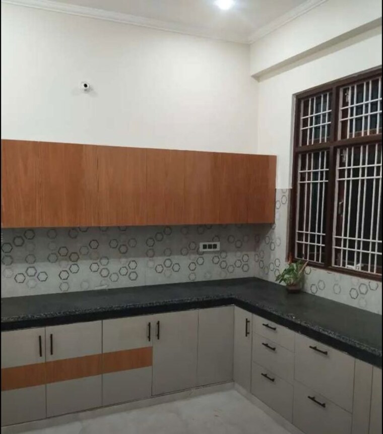 Kitchen, the mall avenue 3 Bedroom 1620 Sq.Ft. Apartment In The Mall Avenue Lucknow 9795369