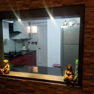 Living Room in 3 BHK Apartment at Oxirich Avenue, Ahinsa Khand 2 – for Rent