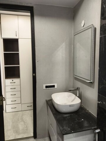 Bathroom in 4 BHK Builder Floor at Ansal Sushant Residency, Sushant Lok Iii – for Rent