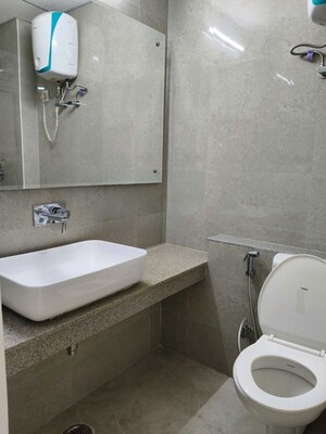 Bathroom in 2 BHK Apartment at Eldeco Live By The Greens, Sector 150 – for Rent