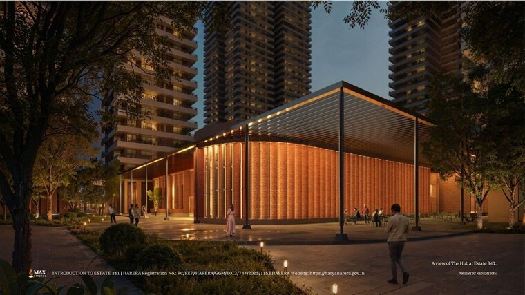 Exterior View, max-estate-360 3 Bedroom 3043 Sq.Ft. Apartment In Sector 36a Gurgaon 9795944