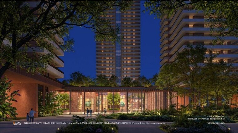 Exterior View, max-estate-360 3 Bedroom 3043 Sq.Ft. Apartment In Sector 36a Gurgaon 9795944