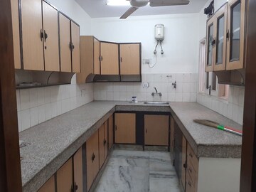 Kitchen in 2 BHK Builder Floor at Greater Kailash I – for Rent