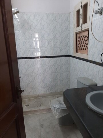 Bathroom in 2 BHK Builder Floor at Greater Kailash I – for Rent